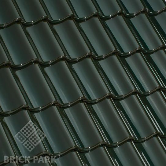 Черепица керамическая IDEAL VARIABEL malachitgrün 121