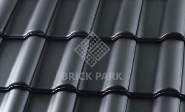 Керамическая черепица Roben BARI Anthrazit (Синевато-серый)