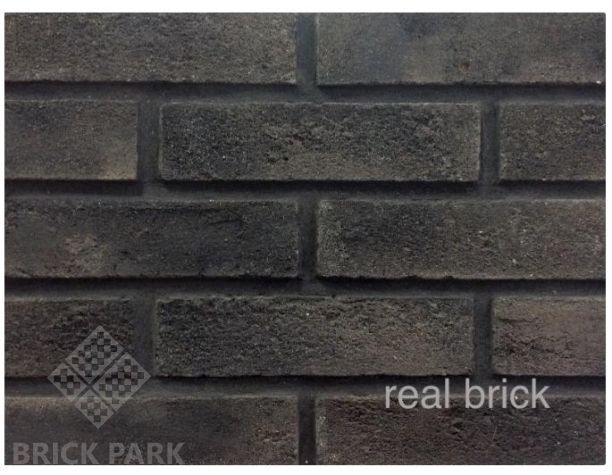 Кирпич ручной формовки Real Brick КР/0,5ПФ Ригель RB 11 умбра 