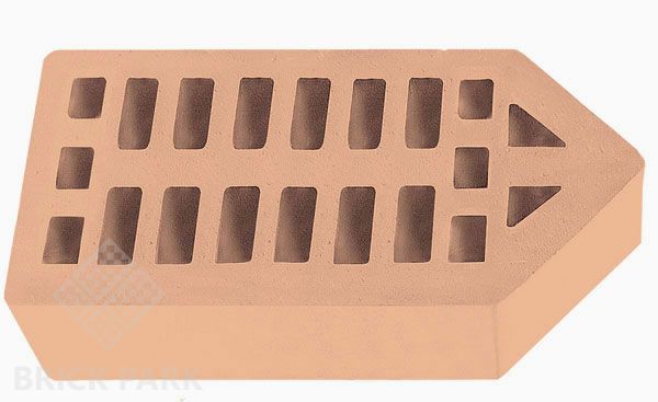 Кирпич фасонный Sanmax Бежевый ФЛ-10