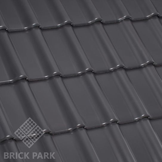 Черепица керамическая Laumans TIEFA SUPRA Глазурь nr.41 grau-satiniert