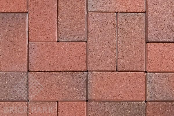 Клинкерная брусчатка ABC-Klinkergruppe Recker-bunt 240х118х52