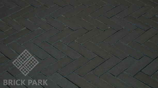 Клинкерная брусчатка Penter Nero Wasserstrich DF85