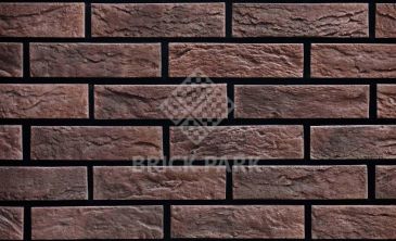 Декоративный камень Bergstone Лофт красный 05 (Рядовый)