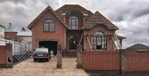 Кирпич Sanmax пестрый Пламя NF 0,7