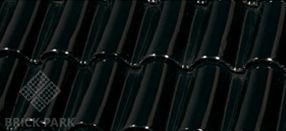 Черепица La Escandella Mixed 'S' Roof Tile Large GLAZED Black