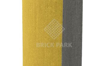 Бетонные столбики БРАЕР Палисад желтый