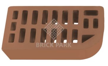 Кирпич фасонный Sanmax Светло-коричневый ФЛ-12