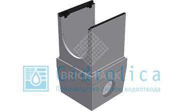 BGZ-S пескоуловитель DN400, 550/565/990, из двух частей, с чугунной насадкой