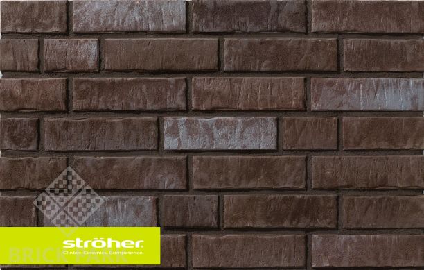 Клинкерная плитка Stroeher Zeitlos 359 kohlenglanz 35 угловая 