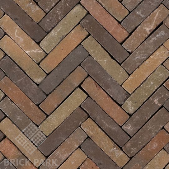 Клинкерная брусчатка Penter Varoton Mix Wasserstrich Tumbled UWF65