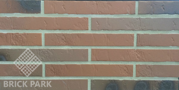 Клинкерная плитка Abc Teuto Rot-bunt Kohlebrand Schieferstruktur 71