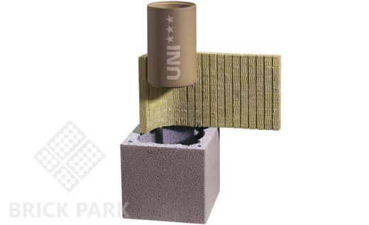 Дымоходные системы SCHIEDEL UNI Двухходовые без вентиляции