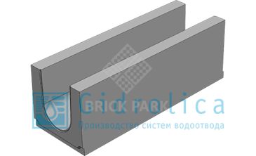 BGU-XL Универсальный лоток DN200, № 0, без уклона