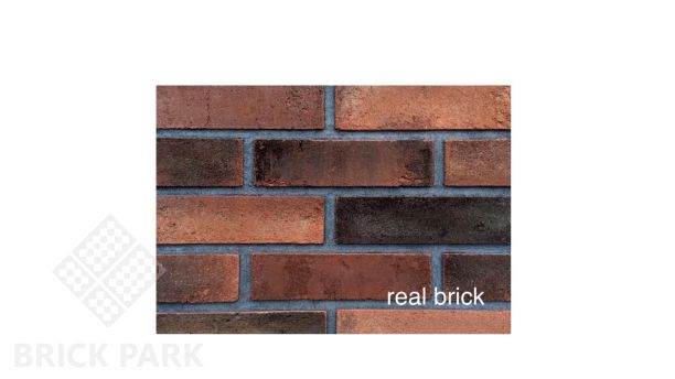 Плитка ручной работы угловая Real Brick Коллекция 6 RB 6-10 Кирпичный 250/120х65х20