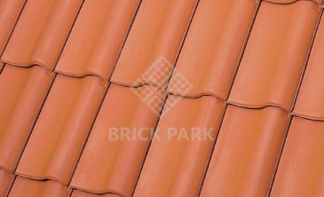 Керамическая черепица Roben BORNHOLM Naturrot (Натуральный красный)