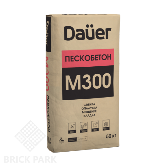 Cухая смесь Dauer М-300 Пескобетон 50 кг