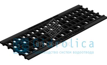 Решетка водоприемная Gidrolica Standart РВ -15.18,6.50 - ячеистая чугунная ВЧ, кл. С250