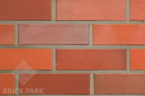 Кирпич Abc 0054 Suddendorf rot bunt geflammt NF