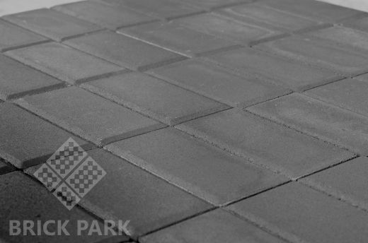 Бетонная брусчатка БРАЕР Прямоугольник серый 240x120x70