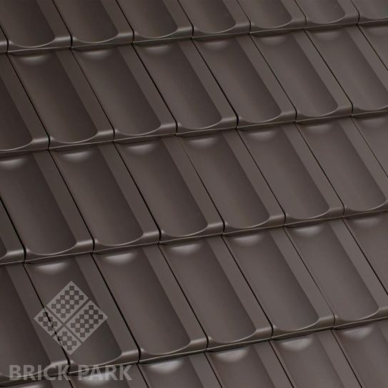 Черепица керамическая Laumans RHEILAND VARIABEL Натуральный Ангоб nr.12 altfarben