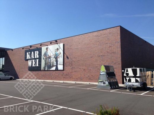 Клинкерная плитка Muhr Klinkerwerke Nr. 04S Rotbraun-bunt Spezial DF