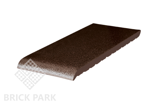 Клинкерный подоконник King Klinker Brown-glazed (02) 200x120x15 мм