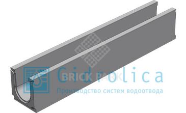 BGU Универсальный лоток DN100, № 10-0, без уклона