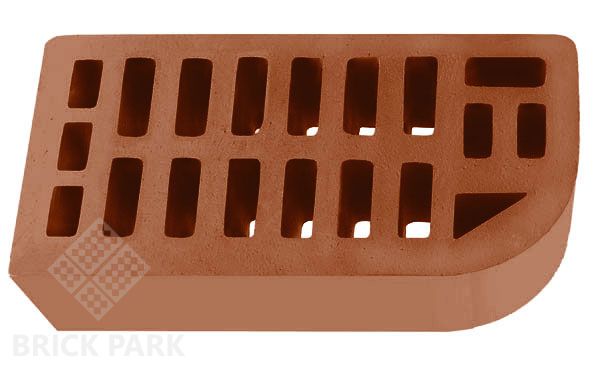 Кирпич фасонный Sanmax Корица ФЛ-12