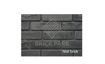 Плитка ручной работы угловая 20мм Real Brick Коллекция 2 RB 2-13 Графитовый