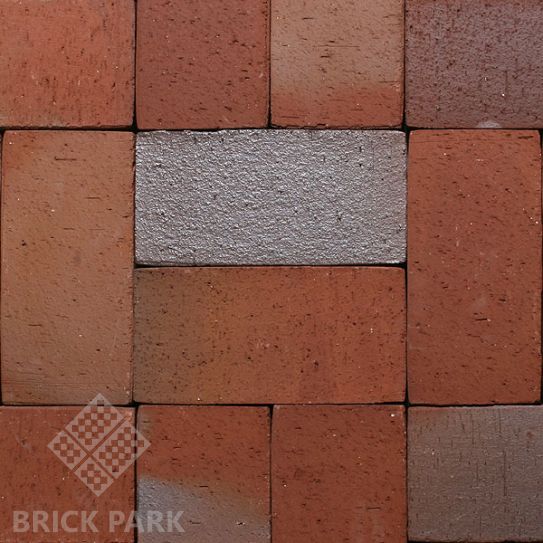 Клинкерная брусчатка Roben Pflasterklinker ALTONA vulcan-bunt