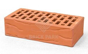 Кирпич BRAER красный волна NF