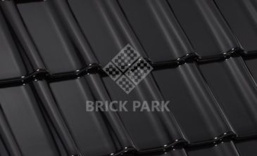 Черепица керамическая Laumans TIEFA SUPRA Матовая глазурь nr.20 schwarz