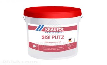 Декоративная штукатурка на полимерной основе Krautol SISI PUTZ K15 / СИСИ Путц К15 зернистая колеруемая 25 кг