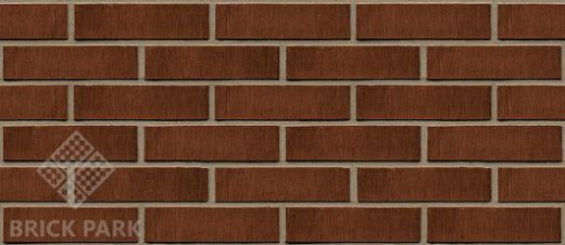 Кирпич ЖКЗ Темно-Коричневый лицевой Бархат NF
