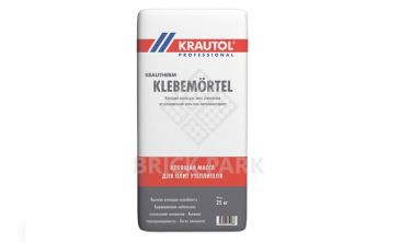 Состав клеевой на минеральной основе Krautol Krautherm Klebemörtel / Краутерм Клебемёртель 25 кг
