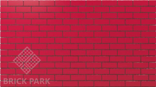 Кирпич глазурованный красный NF1,4