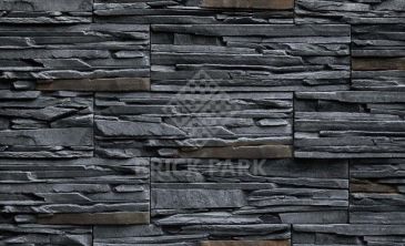 Декоративный камень Bergstone Горный пик черный пепел 19ГП (Рядовый)