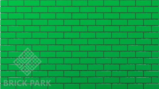 Кирпич глазурованный салатовый NF1,4