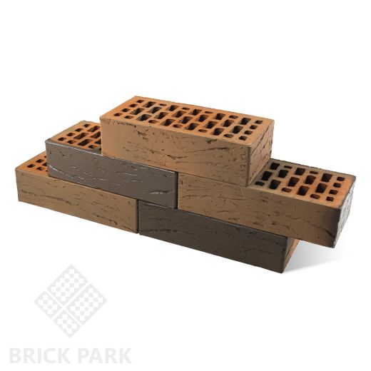 Кирпич BRAER кладка Грифель риф  NF