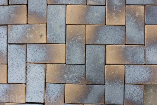 Клинкерная брусчатка ABC-Klinkergruppe Lederfarben black 200x100x52