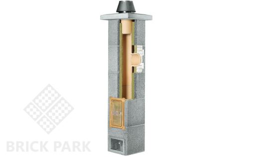 Дымоходные системы SCHIEDEL UNI Одноходовые с вентиляцией