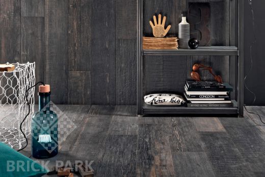 Керамогранит Italgraniti Scrapwood Coke 20x120