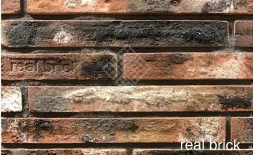 Кирпич ручной формовки Real Brick КР/0,5ПФ Ригель antic RB 10 глина античная кирпичная