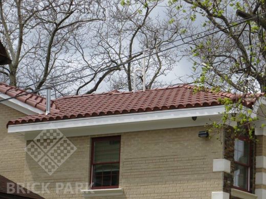 Черепица La Escandella Mixed 'S' Roof Tile Large RED Bourgogne