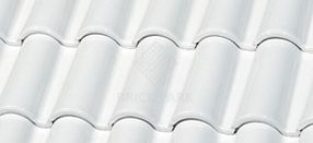 Черепица La Escandella Mixed 'S' Roof Tile Small GLAZED White