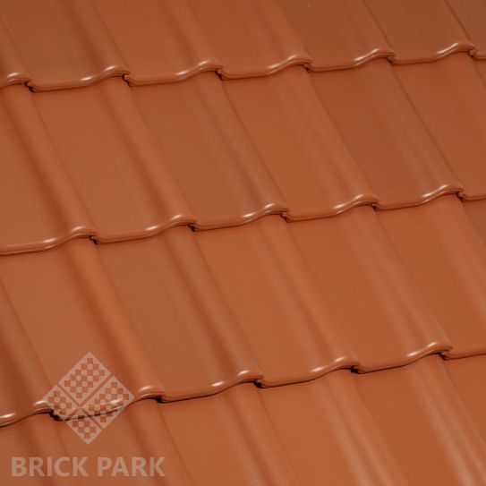 Черепица керамическая Laumans TIEFA SUPRA Натуральный Ангоб nr. 14 rot