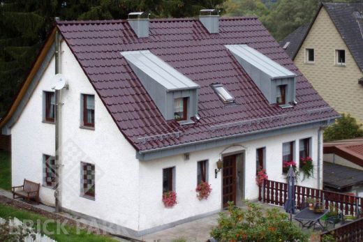 Керамическая черепица Roben FLANDERNplus Barolo, Glasur (Бароло, глазурь)