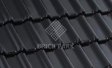 Черепица керамическая Laumans TIEFA  2000 TOP Матовая глазурь nr.20 schwarz