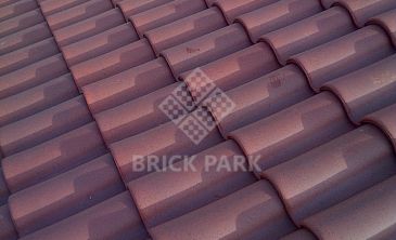 Черепица La Escandella Mixed 'S' Roof Tile Small RED Bourgogne